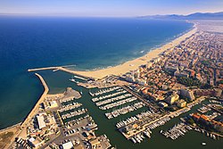 Canet-Plage - Vue aérienne 1